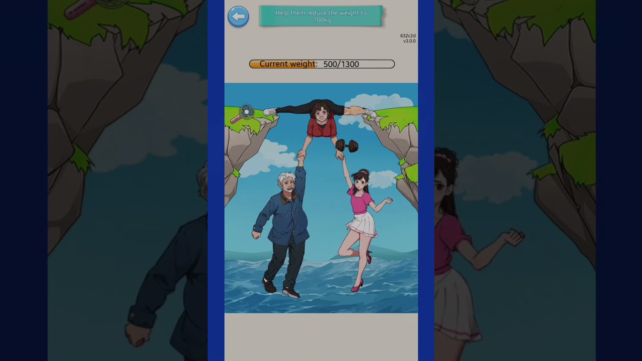 crazy brain puzzle level 17 brave the cliff