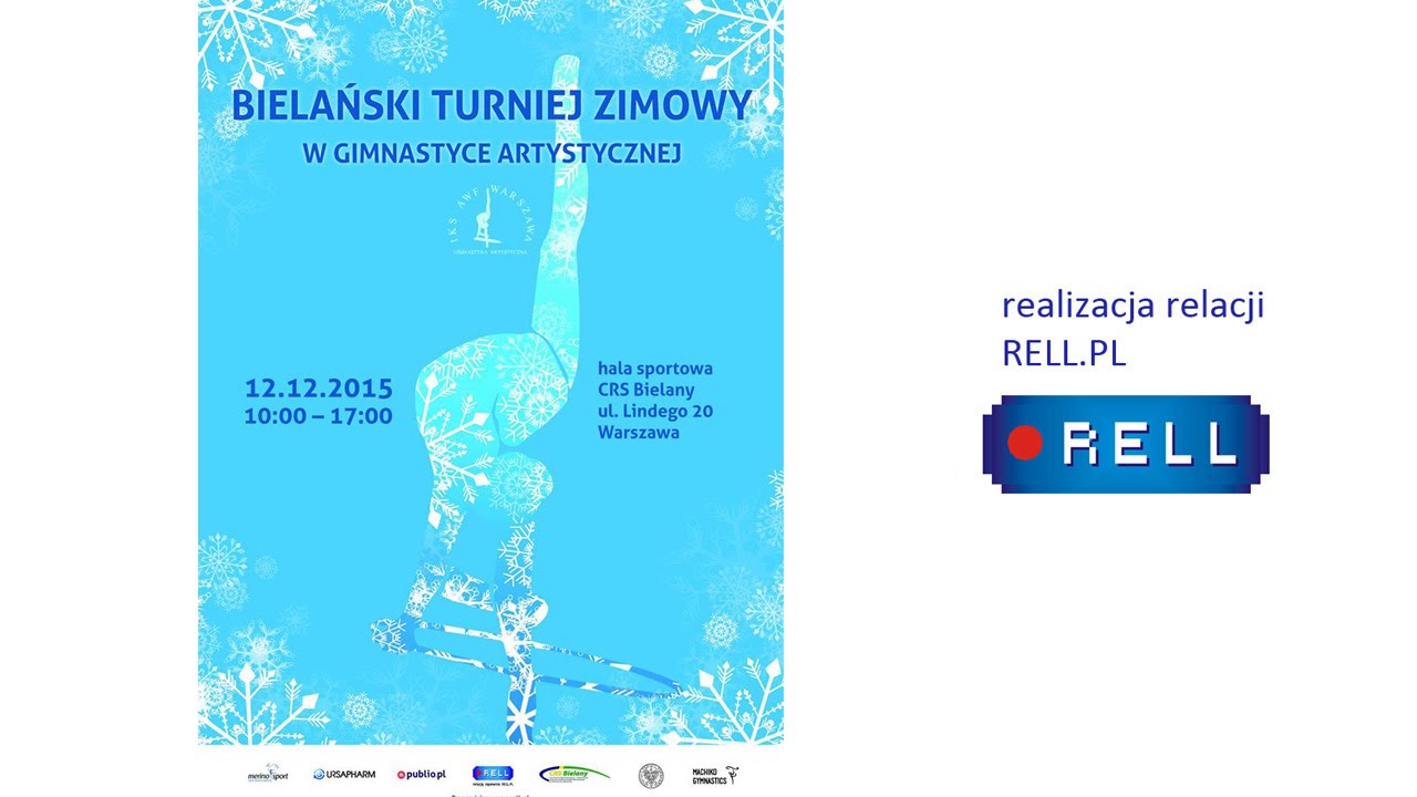 Bielański Turniej Zimowy w gimnastyce artystycznej - Warszawa 2015