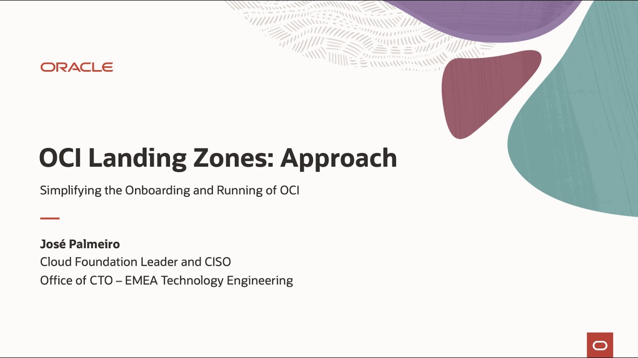 Landing Zones Approach Workshop