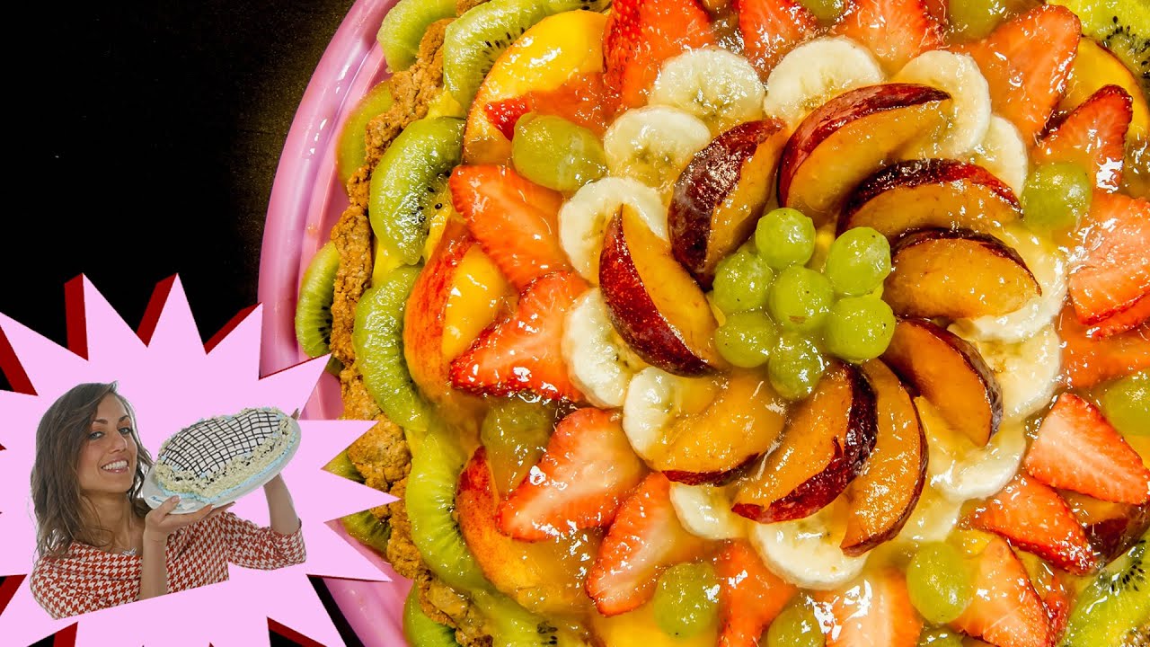 Crostata Integrale alla Frutta - Vegan