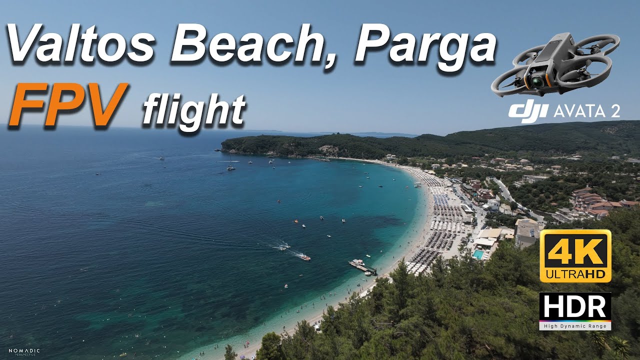 Dji Avata 2 | Mid Range FPV | Valtos beach, Parga | 4K HDR