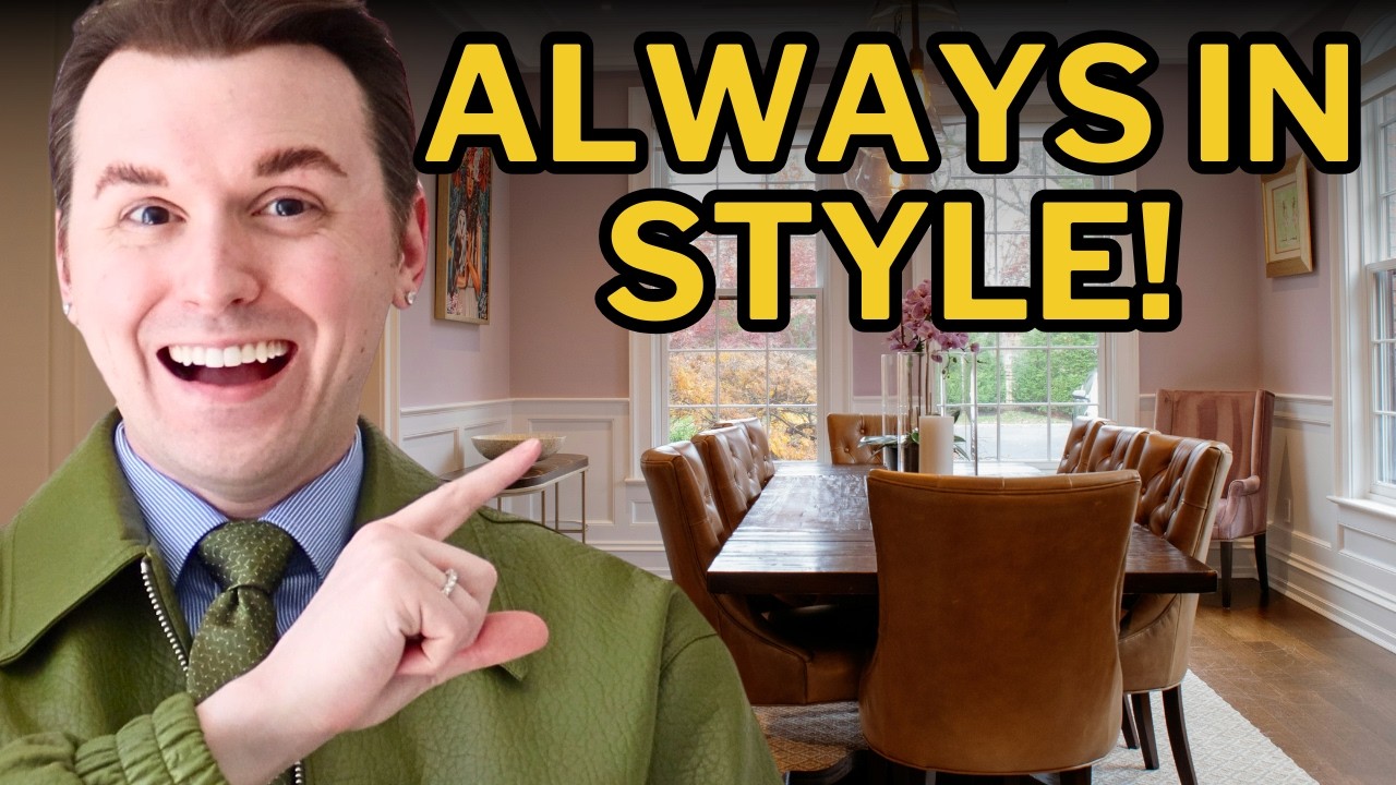 &ldquo;Dated&rdquo; Interior Design That Always Comes Back In Style!