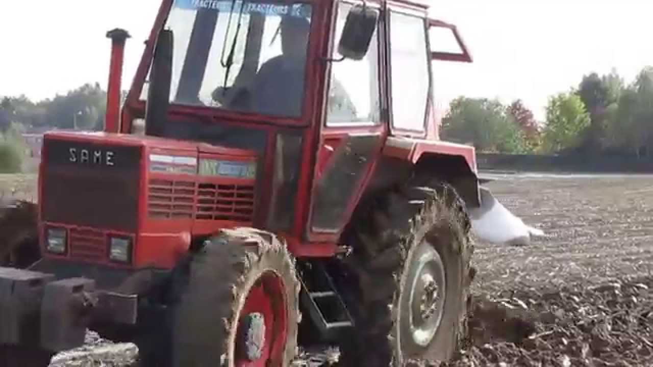 Labour 2013 Same Leopard 85 avec Lemken 4 socs 2