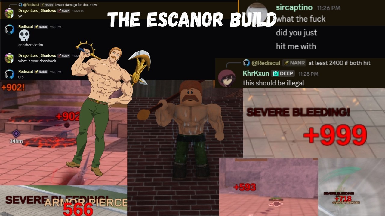 Сборка Эсканора (Arcane Odyssey Roblox)