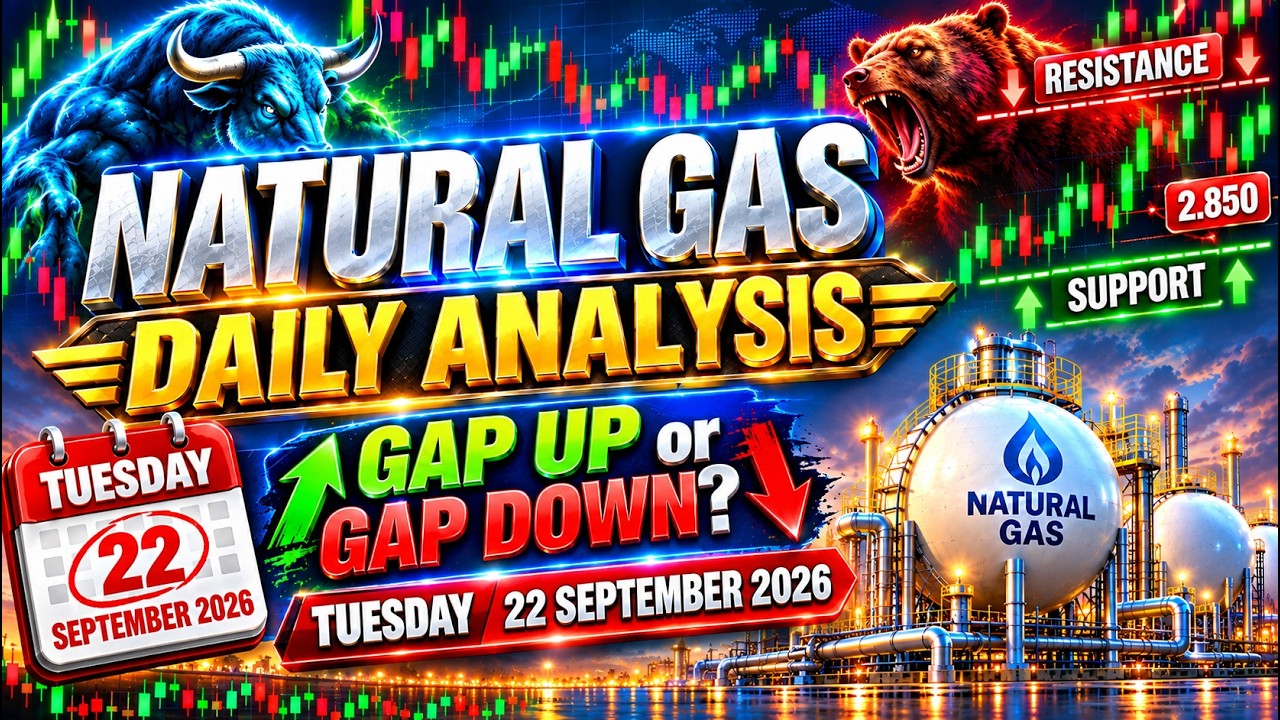 Natural Gas Analysis | Natural Gas Prediction for Tuesday 22 September 2026