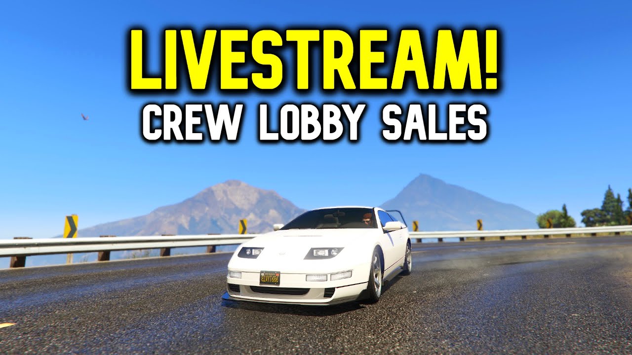 CHATTING & CREW SALE LOBBY | GTA Online