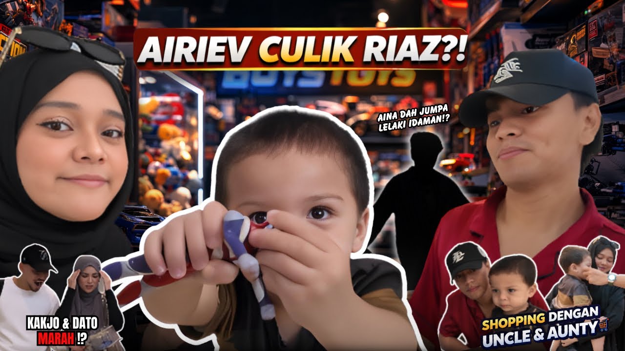 AIRIEV X JR FAMILY !? KAK JO MENGAMUK !! RIEV BUAT RIAZ NANGIS !!  