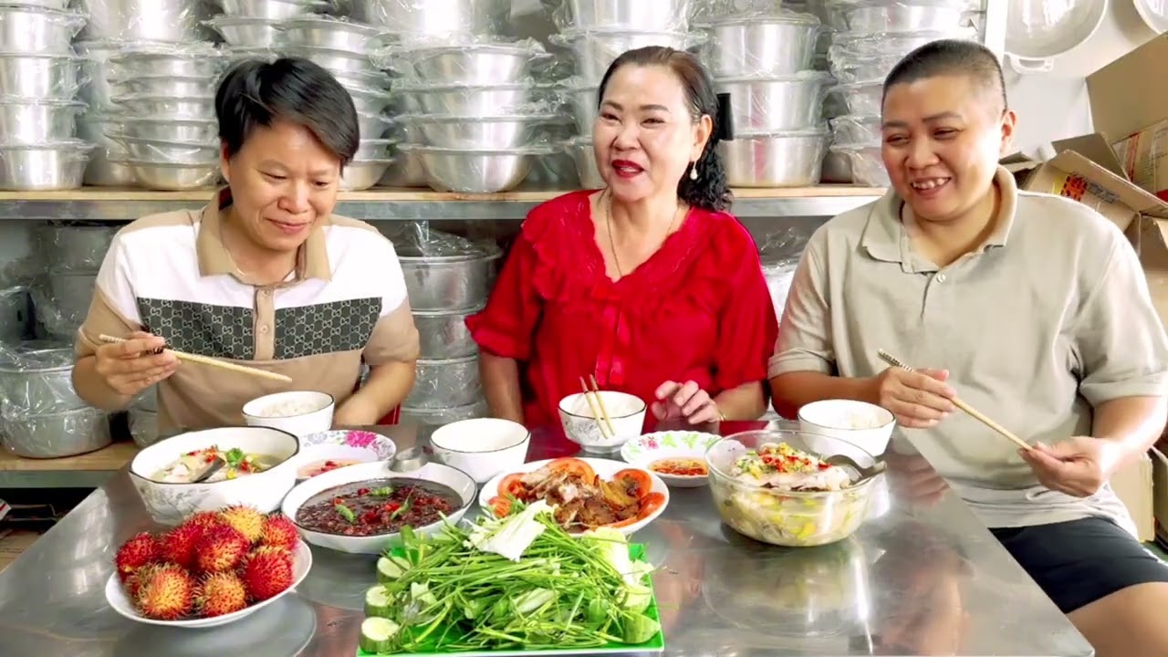 Cháy hàng trong 5 ngày đầu khai trương | cảm ơn cả nhà đã ủng hộ | Bữa Cơm Hạnh Phúc 