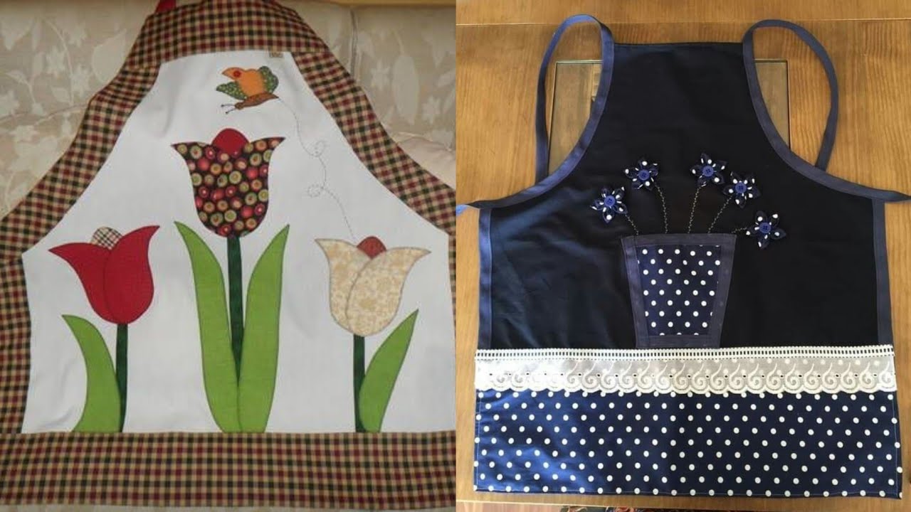 Lovely latest pattern apron design by pop up fashion 💥💥