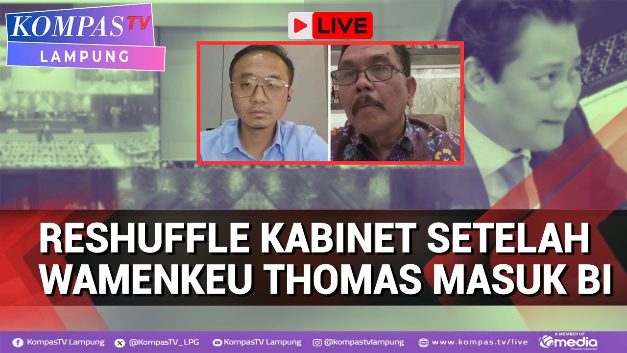 Soal Reshuffle Kabinet Setelah Wamenkeu Thomas Masuk BI, Begini Yunarto-Great Institute