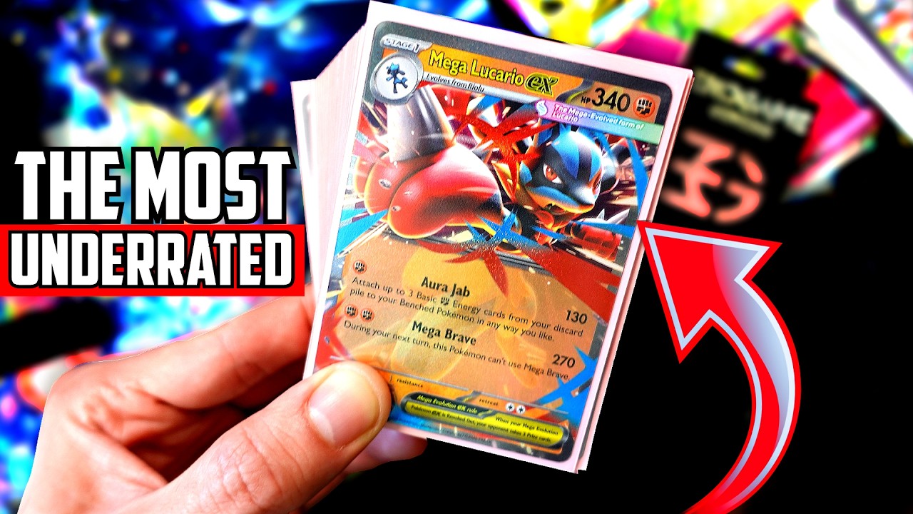 Плохая или недооцененная? Обзор колоды Mega Lucario EX! (Pok&eacute;mon TCG)