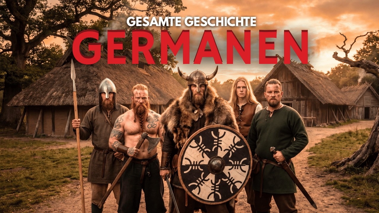 Die Gesamte Geschichte der Germanischen St&auml;mme in 22 Minuten