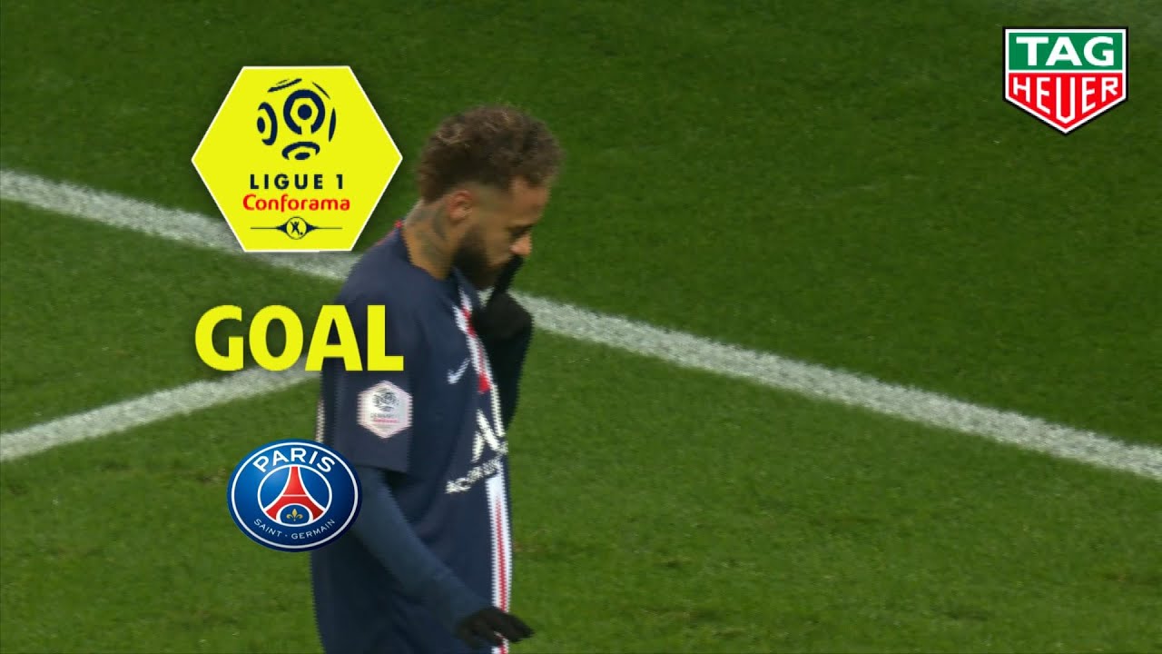 Goal NEYMAR JR (85' pen) / Paris Saint-Germain - FC Nantes (2-0) (PARIS-FCN) / 2019-20