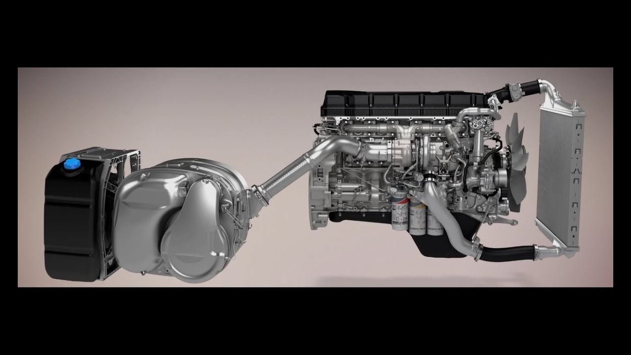 Truck Engine In Action (Animation)