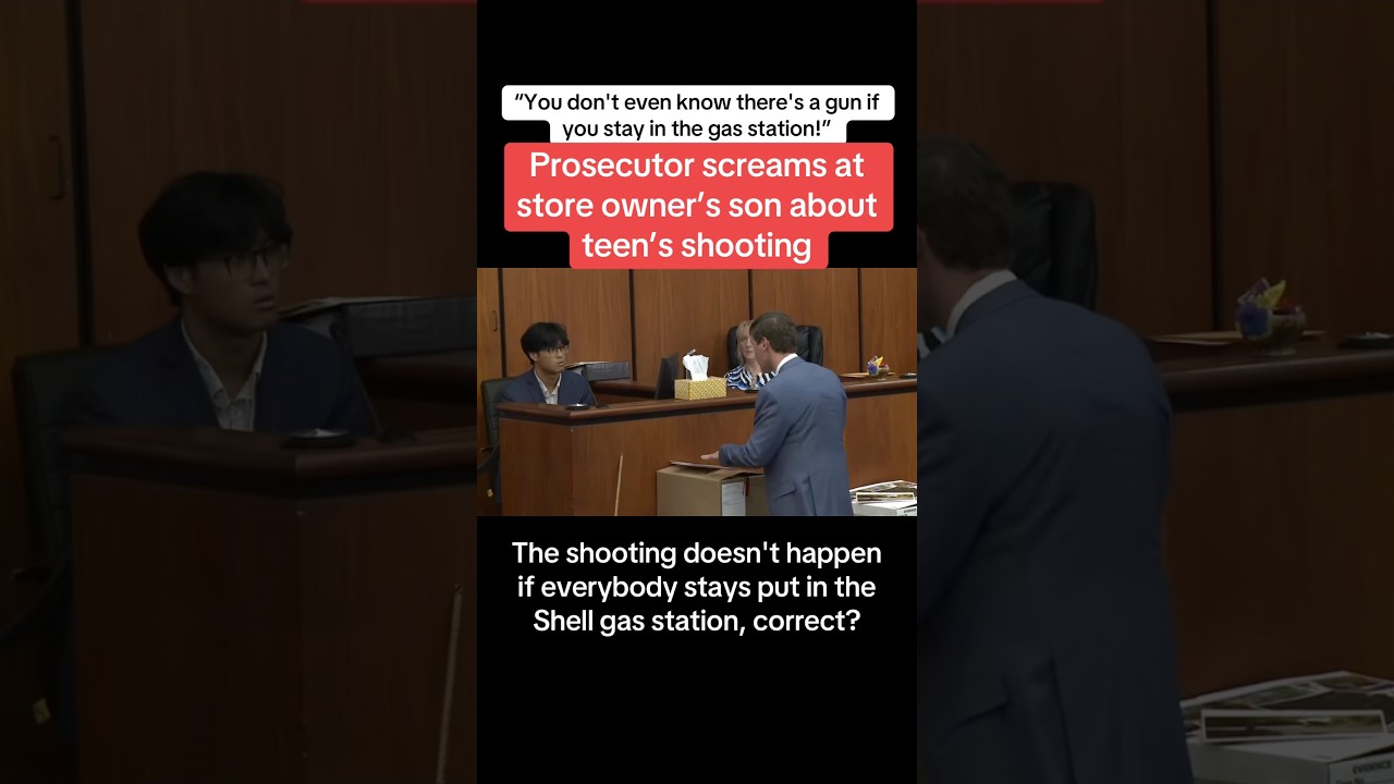 Prosecutor Screams at Store Owner's Son About Teen's Shooting
