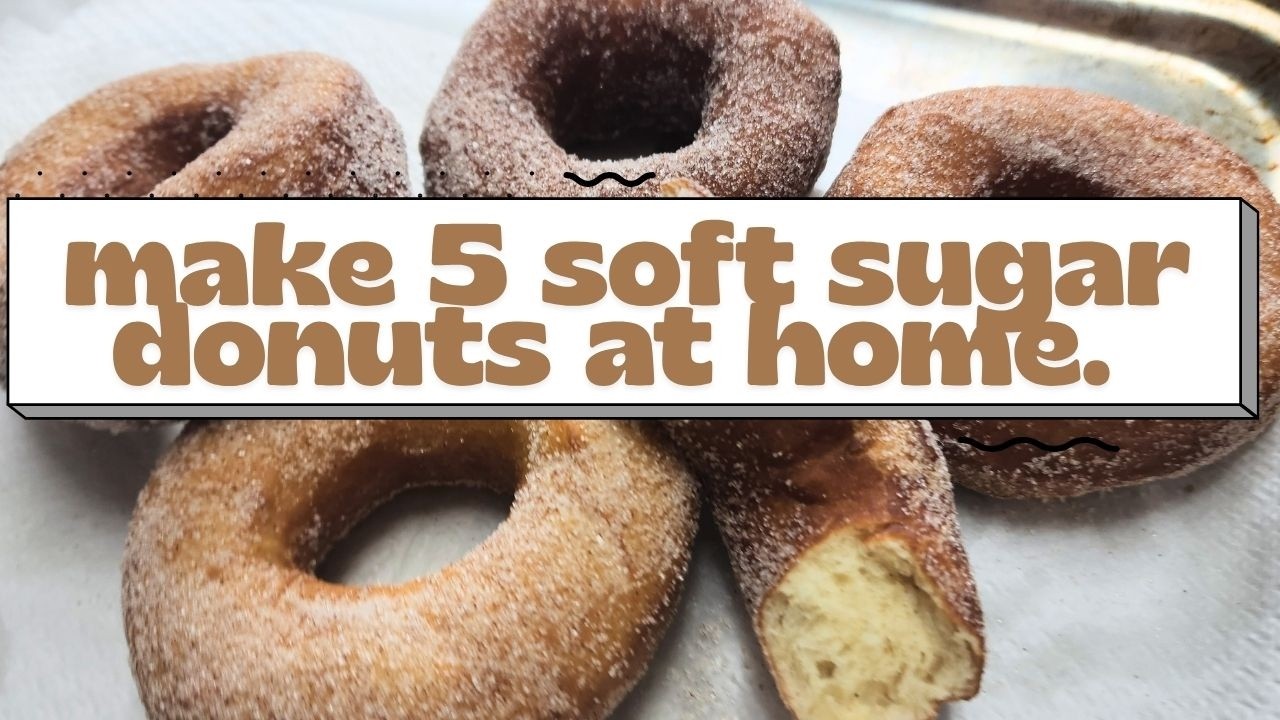 &laquo;Сахарные пончики небольшими партиями 🍩 (всего 5 пончиков!)&raquo;. 22 цента за пончик.