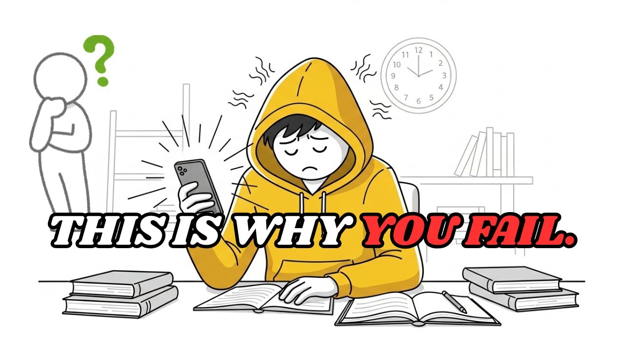 Why 99% of Study Advice Fails in Real Life (And What Actually Works)