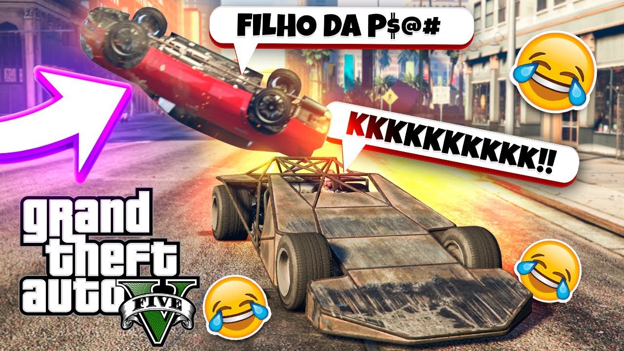 USEI O CARRO RAMPA NO GTA RP E OLHA O QUE ACONTECEU !!