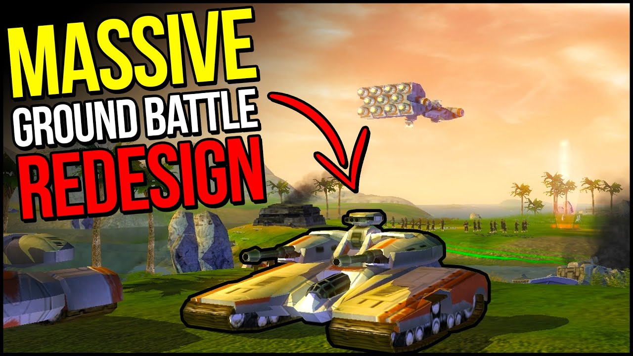 Empire at War mod that makes Ground Battles FUN! (AotR 2.8)