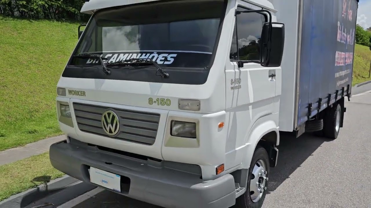 VW 8-150 Worker ano 2004 com bau sider disponível a venda na BH CAMINHÕES (31) 99229-3181 Whatsapp