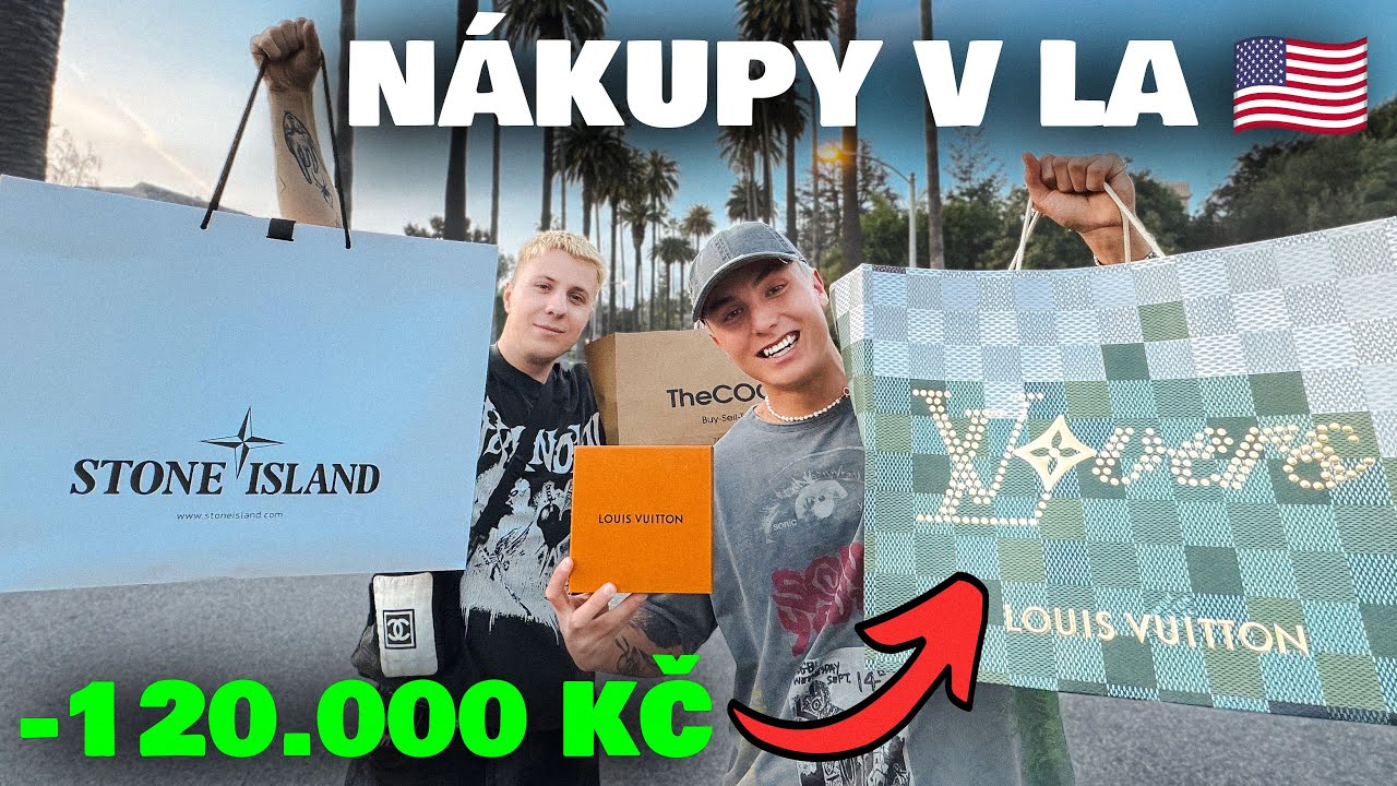 NAKUPUJEME V LOS ANGELES 🇺🇸 Tradice se musí dodržovat...