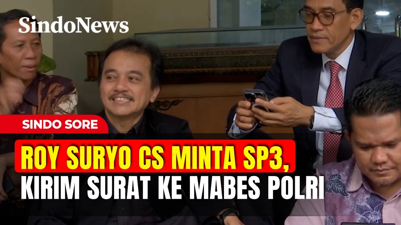 Roy Suryo Cs Minta SP3, Kirim Surat ke Mabes Polri | Sindo Sore | 15/02