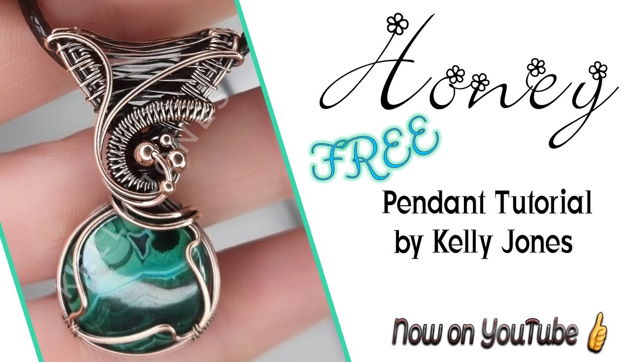 Lets weave a bail. Wire wrap tutorial 