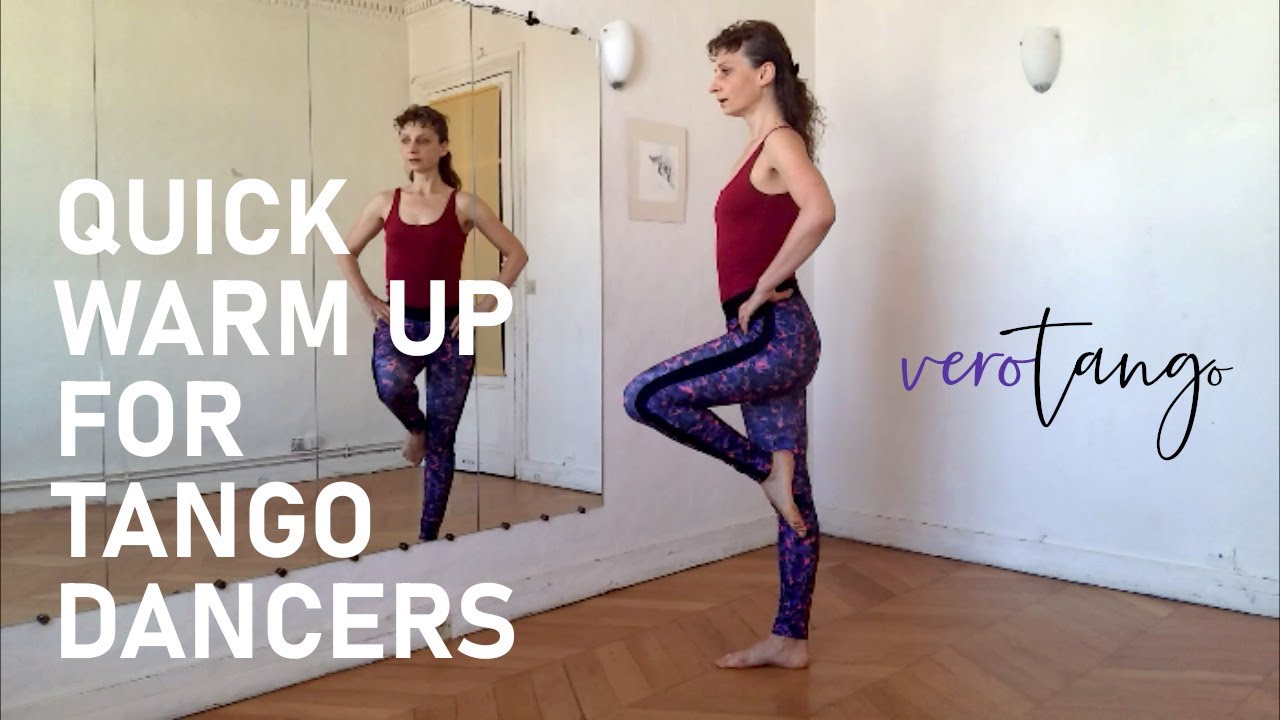 Quick warm up for tango dancers with Veronica Toumanova