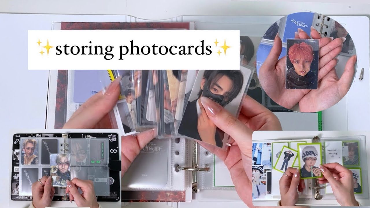 storing photocards #14 // nct, enhypen, txt