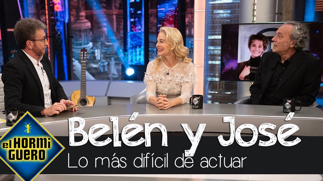 ¿Qué es mas difícil para Belén Rueda y José Coronado: ser sexy o hacer reír? - El Hormiguero