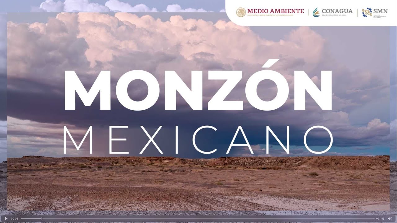 El monzón de norteamérica