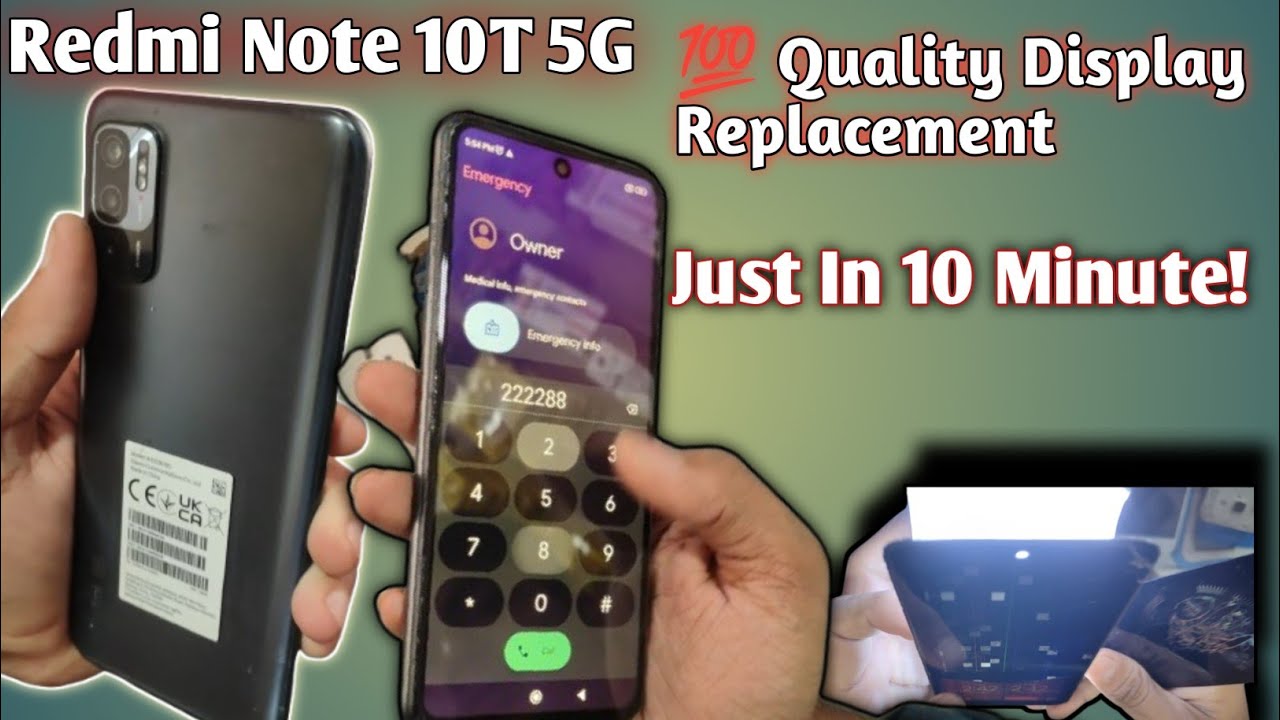 #redmi10t 5G💯 Display Changing video/#display /Service Done/ Easy Way#subscribe 