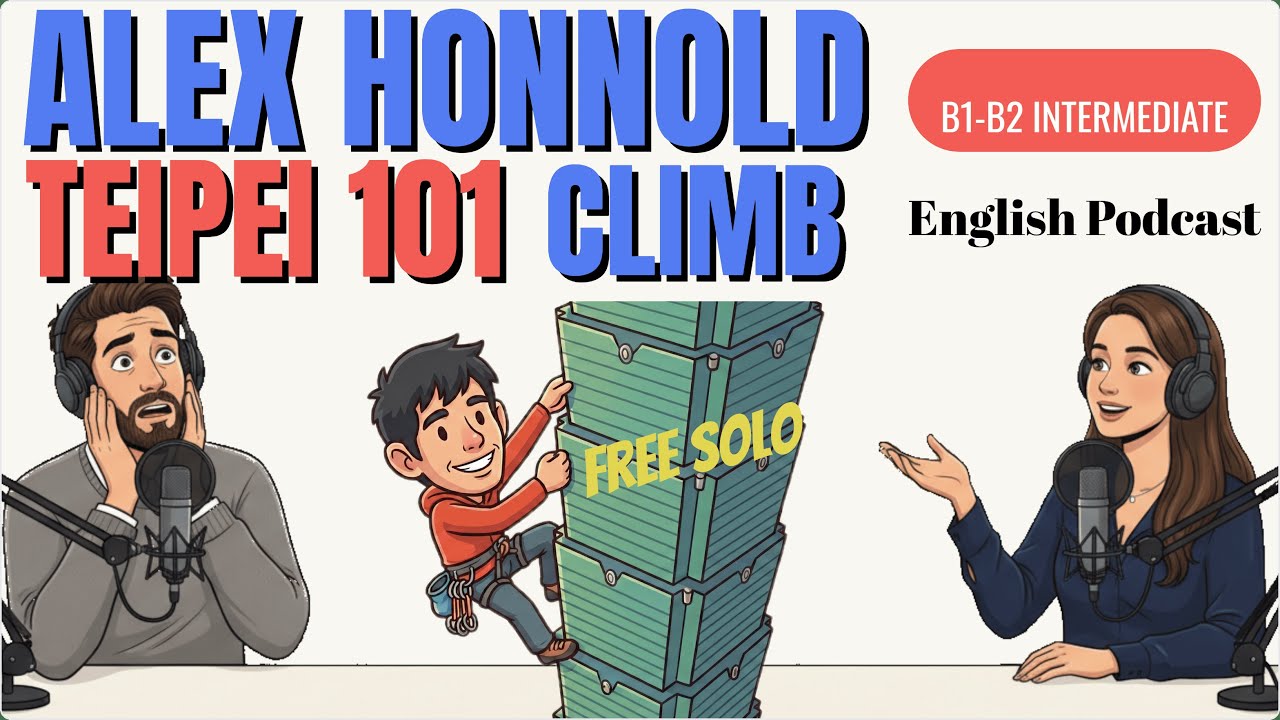 Climbing a Skyscraper without Ropes | English Podcast Everyday Conversation | Learn Naturally