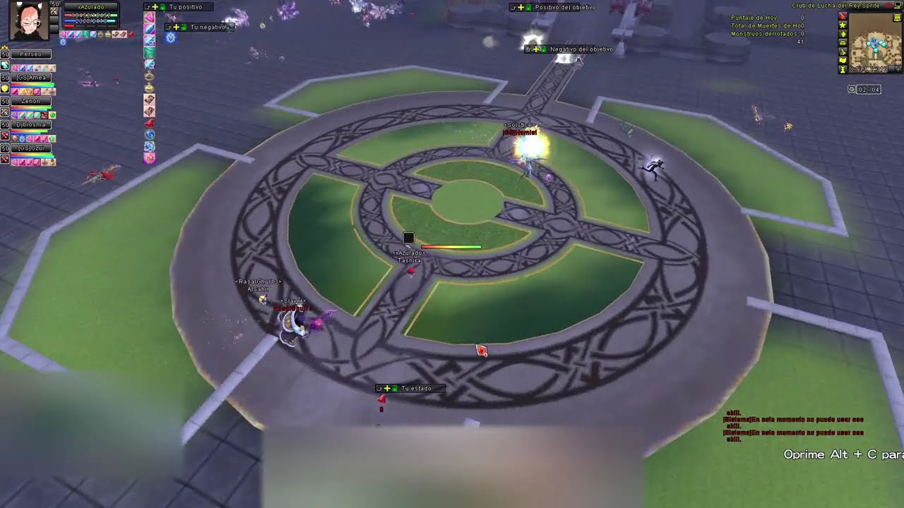 Grand Fantasia Memories Classic - Expectando Club de Lucha Rey Sprite - Observando de chill xd