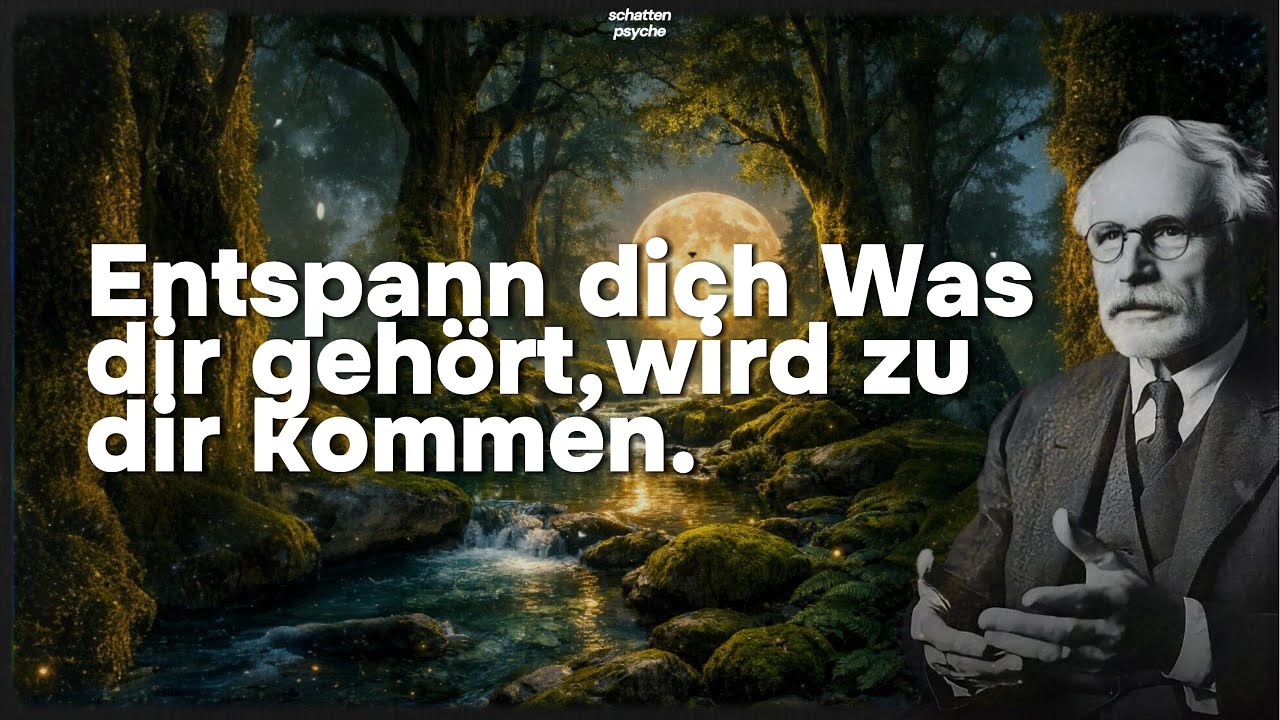 Wenn Sie sich entspannen, findet das, was Ihnen gehört, Sie | CARL JUNG