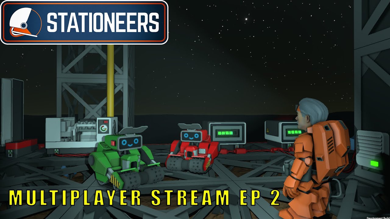 Stationeers Multiplayer Stream Unknown Planet EP 2