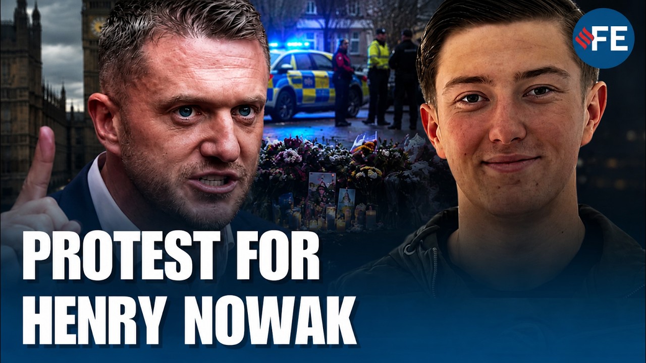 Tommy Robinson Protests Outside Southampton Police Station | 