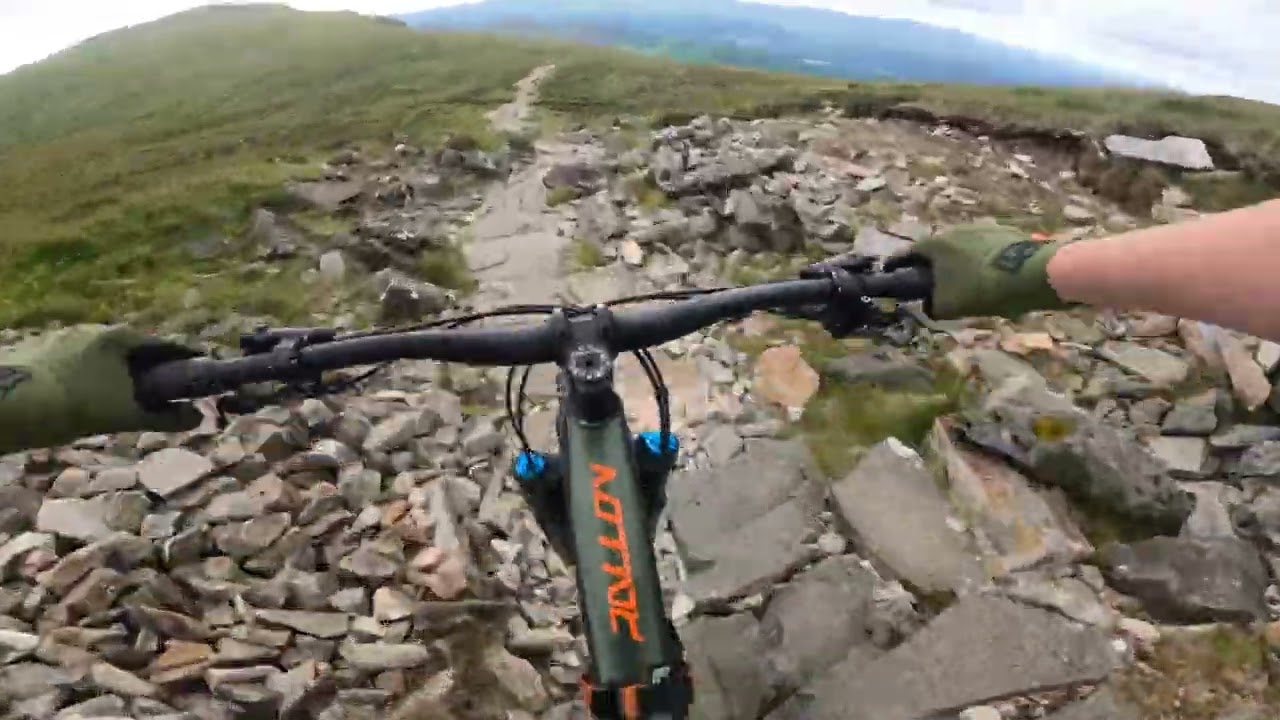 Cadair Idris Mtb - Pony Path Summit Descent - Snowdonia