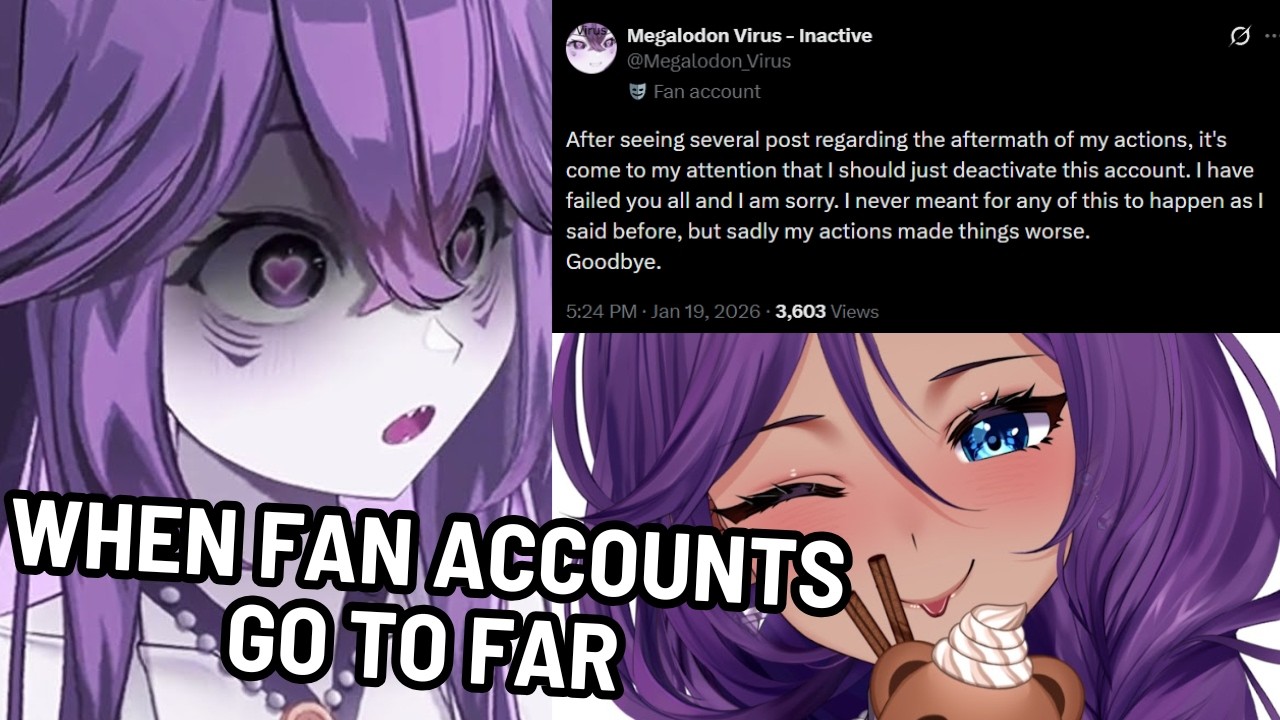 This VTuber's fan account just went too far | 