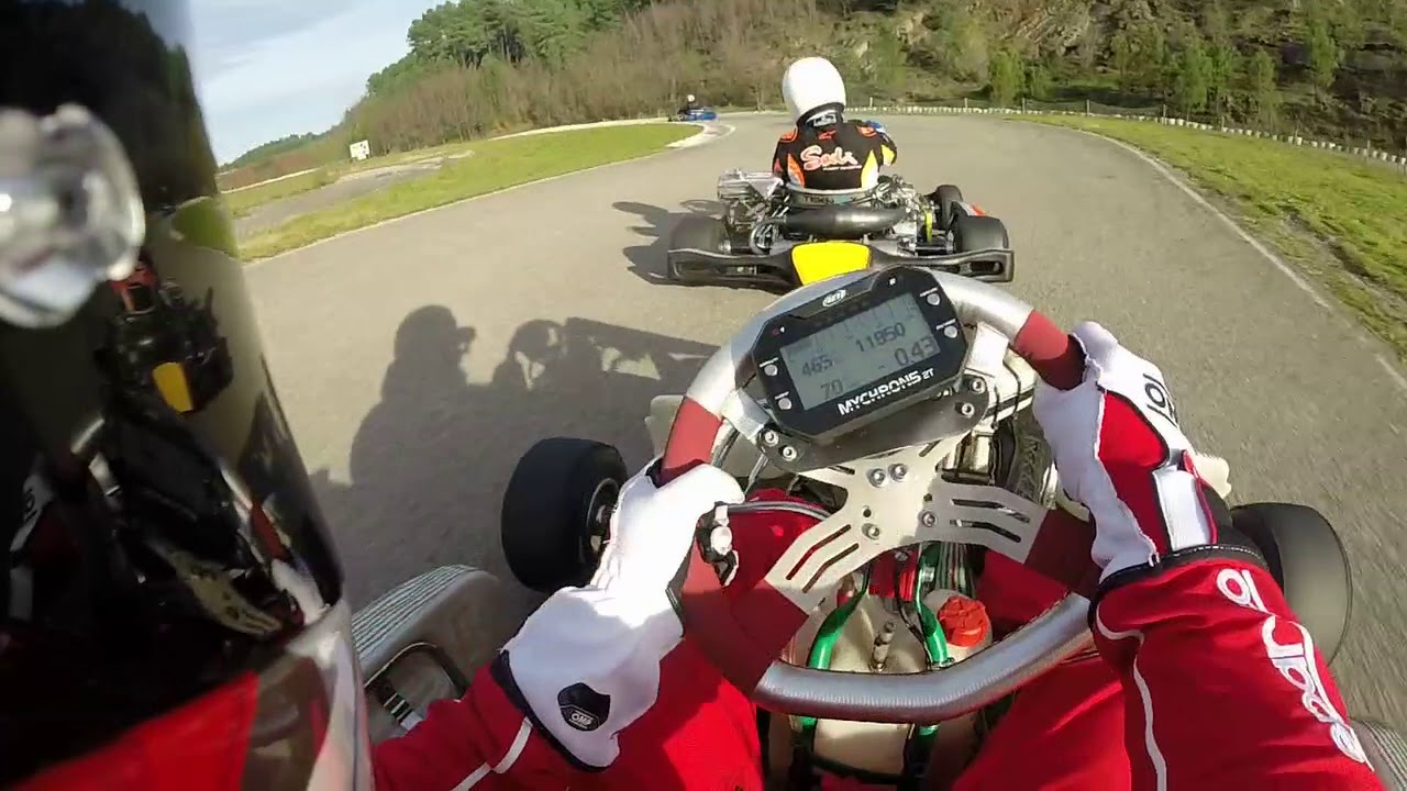 Brice lopez karting kz Pole mecanique Ales 53