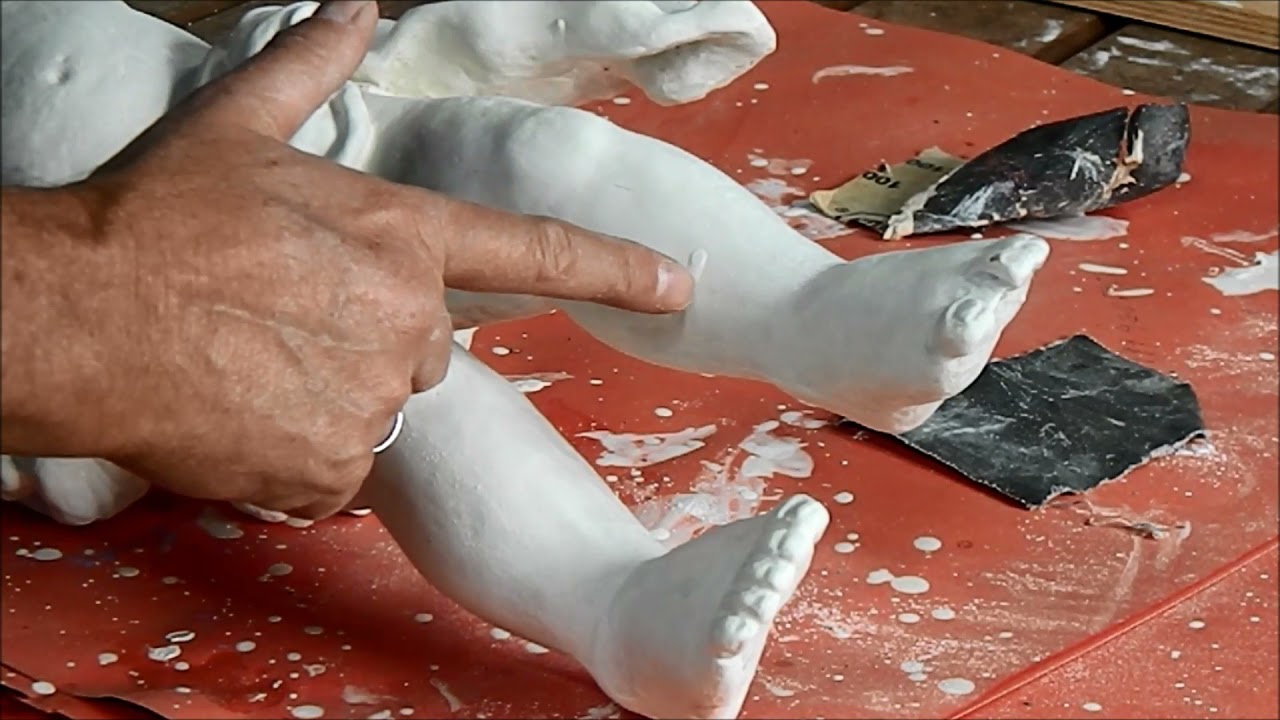 Preparação tradicional para policromia