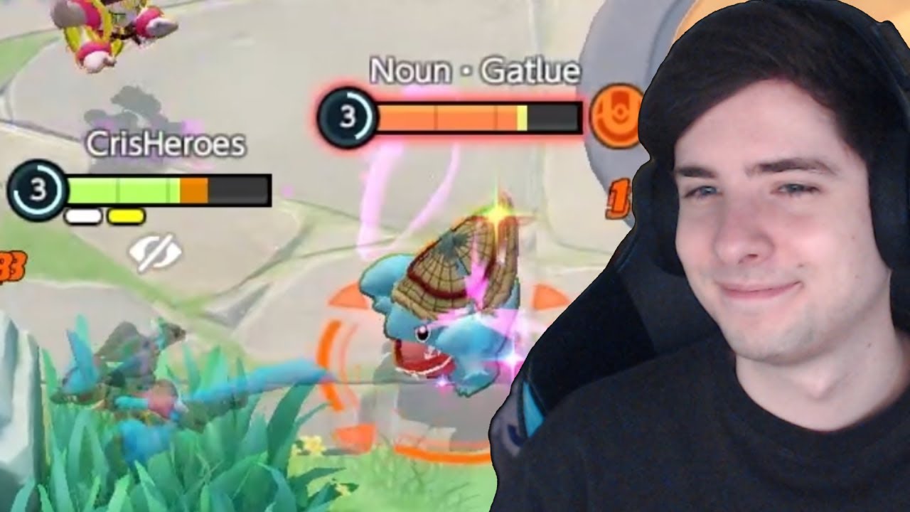 I had to play Top Path against Pro Player GHATLUE | Pokemon Unite