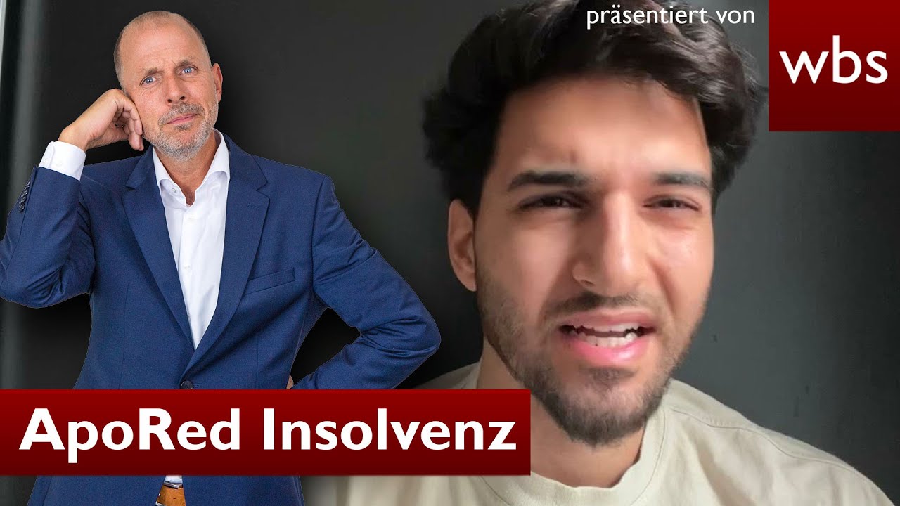 Insi-Modus wird real: Insolvenzverfahren gegen ApoRed er&ouml;ffnet! | Anwalt Christian Solmecke