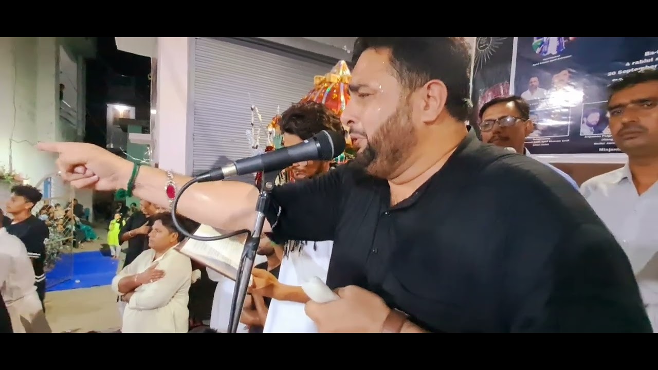 Maulana Sattar Noha padhte hue Anjuman Mera Dil mominin Mein  kerana sadat 2023