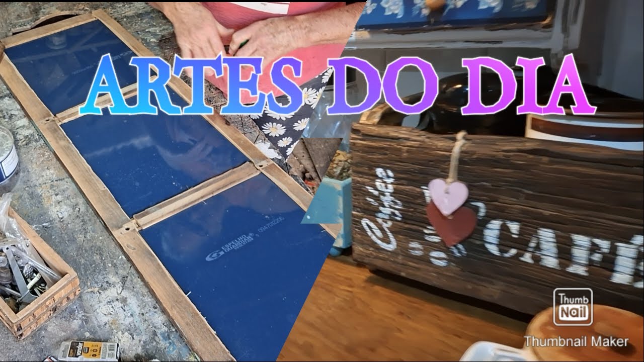 FIZ UMAS ARTES POR AQUI HOJE
