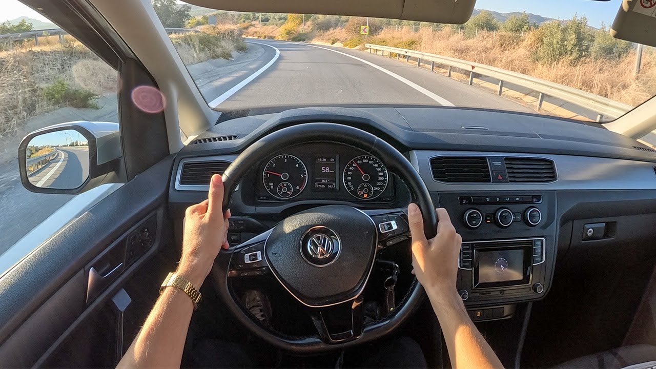 2015 VOLKSWAGEN CADDY 2.0 TDI - POV Тест-драйв