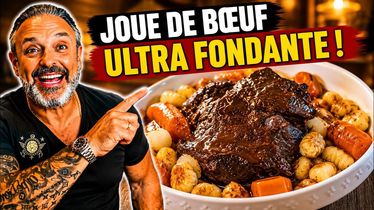 Joue de bœuf ultra fondante
