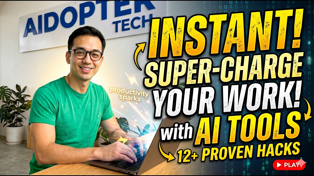 12 AI Productivity Hacks to Supercharge Your Life