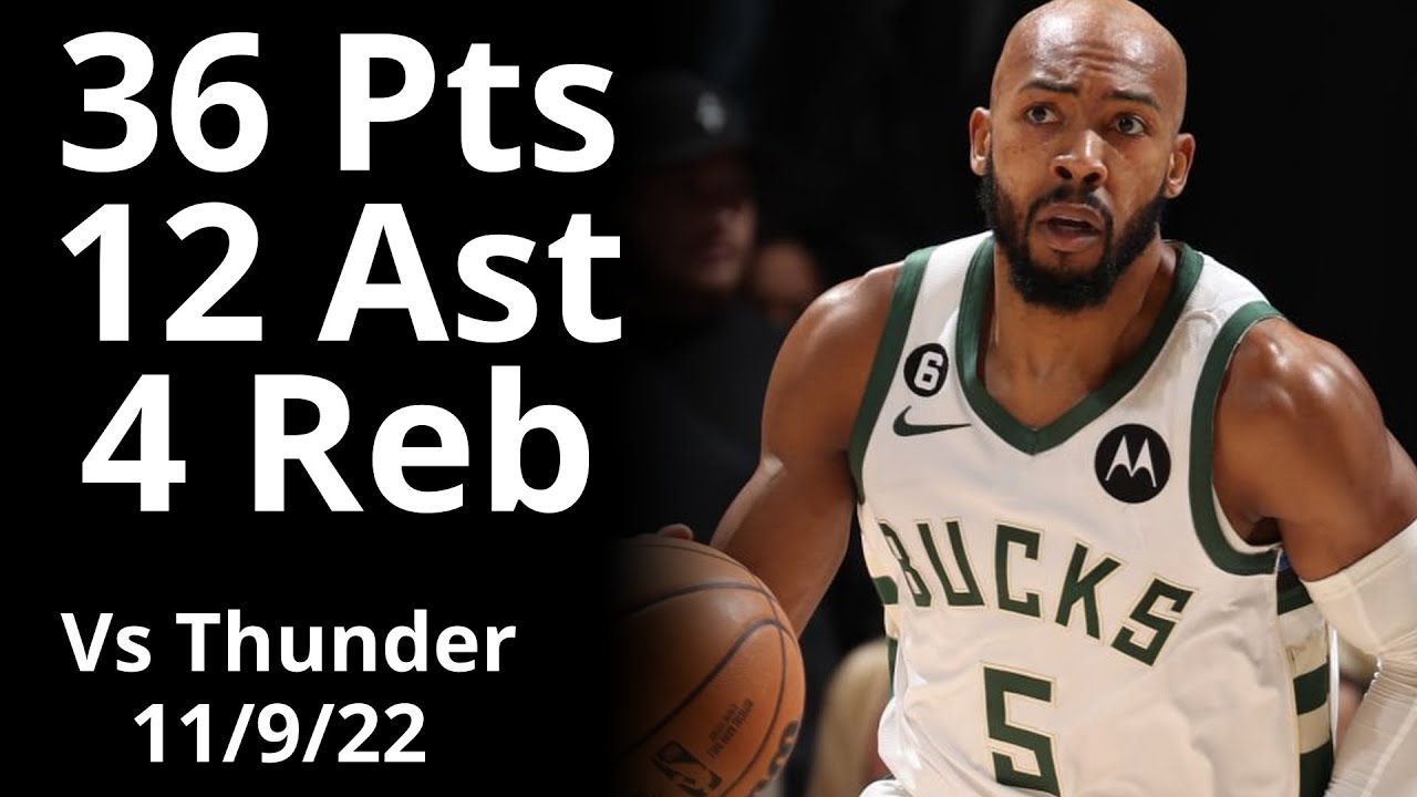 Jevon Carter 36 Pts 12 Ast vs Thunder Highlights