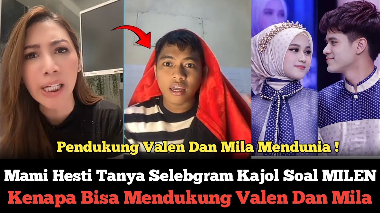 Heboh! Jawaban Selebgram Kajol Alasan Mendukung Valen Dan Mila !